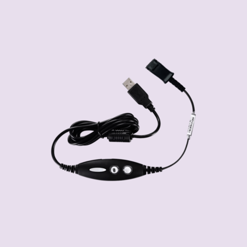 Calltel USB Sound Card Adapter Cable
