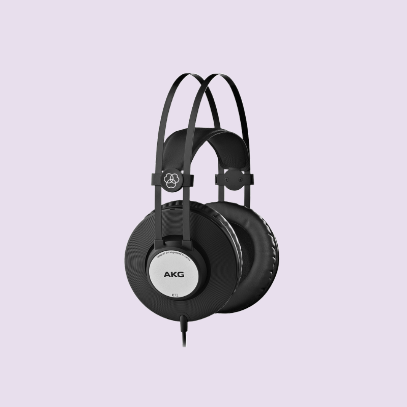 AKG K72 Closed-back studio headphones – 3
